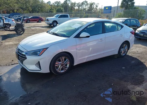 2019 Hyundai Elantra Sel из США, поврежденный, VIN 5NPD84LF3KH412713